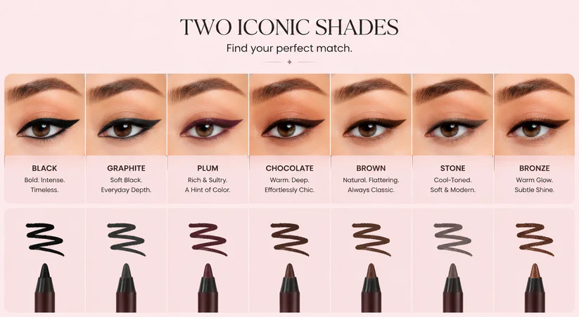 LAST DAY - BUY 1 GET 1 FREE💜24HR Waterproof Eyeliner — Day to Night Wear