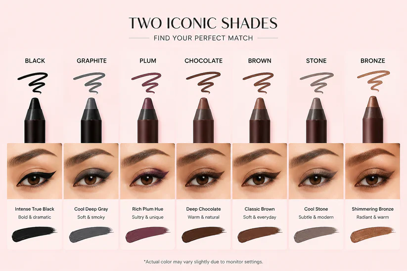 LAST DAY - BUY 1 GET 1 FREE💜24HR Waterproof Eyeliner — Day to Night Wear